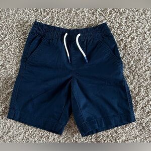 Kids Navy Blue Shorts with Drawstring